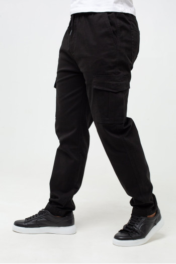 Штани карго K.O.R 518-1 Чорний (№17 black)