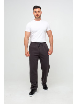 Брюки slim fit K.O.R 1111 Темно-сірий