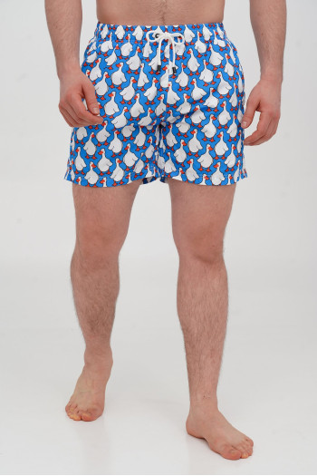 Шорти TREND 7011-1 Синій+качки (BLUE)