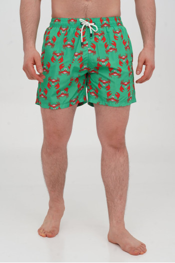 Шорти TREND 7011-1 Зелений+краби (GREEN)