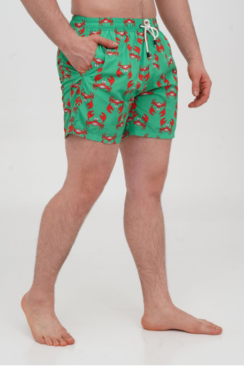 Шорти TREND 7011-1 Зелений+краби (GREEN)