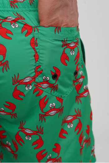 Шорти TREND 7011-1 Зелений+краби (GREEN)