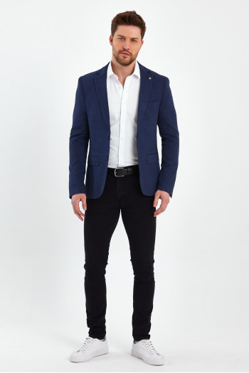 Піджак Trend Collection 6107-4 Темно-синій (V01)