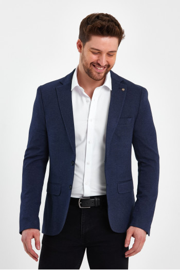 Піджак Trend Collection 6107-4 Темно-синій (V01)