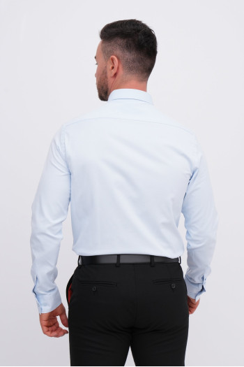Сорочка чоловіча Trend Collection 406-3 Блакитний