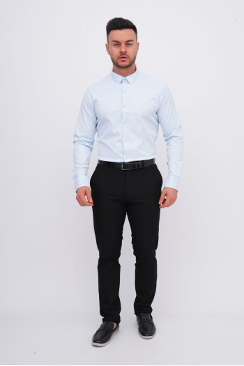 Сорочка чоловіча Trend Collection 406-3 Блакитний