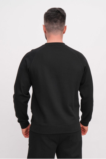 Світшот однотонний K.O.R 3390 Чорний (black)