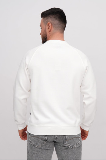 Світшот однотонний K.O.R 3390 Білий (white)