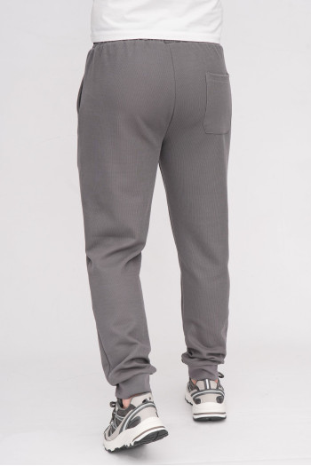 Спорт-штани однотонні K.O.R 37991 Сірий (grey)