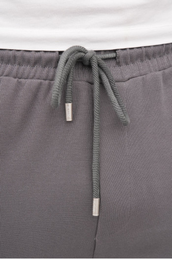 Спорт-штани однотонні K.O.R 33891 Сірий (grey)