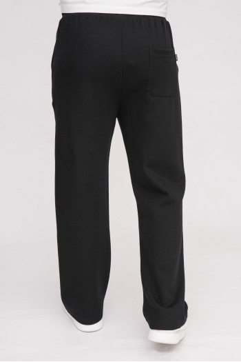 Спорт-штани однотонні K.O.R 33891 Чорний (black)