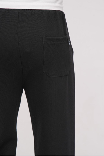 Спорт-штани однотонні K.O.R 33891 Чорний (black)