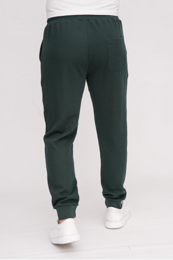 Спорт-штани однотонні K.O.R 37991 Зелений (green)