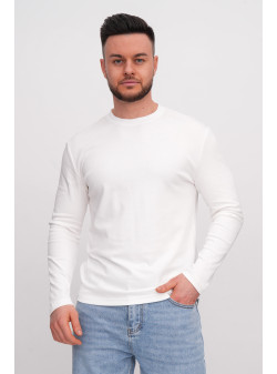Лонгслів однотонний K.O.R 763 Білий (white)