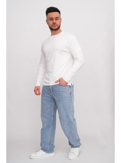 Лонгслів однотонний K.O.R 763 Білий (white)
