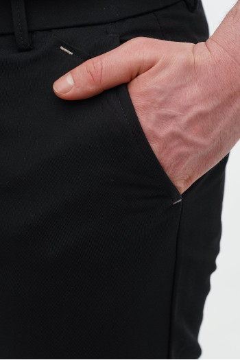 Штани slim fit K.O.R 370-2 Чорний