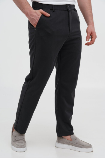 Штани slim fit K.O.R  370-2 Темно-сірий