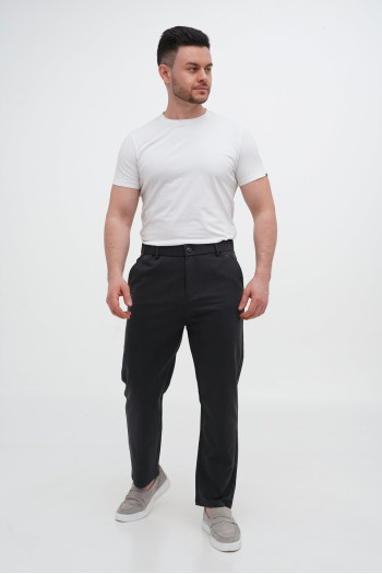 Штани slim fit K.O.R  370-2 Темно-сірий