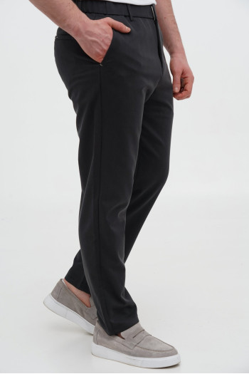 Штани slim fit K.O.R  370-2 Темно-сірий