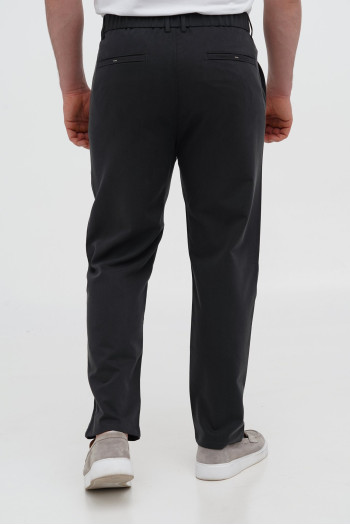 Штани slim fit K.O.R  370-2 Темно-сірий