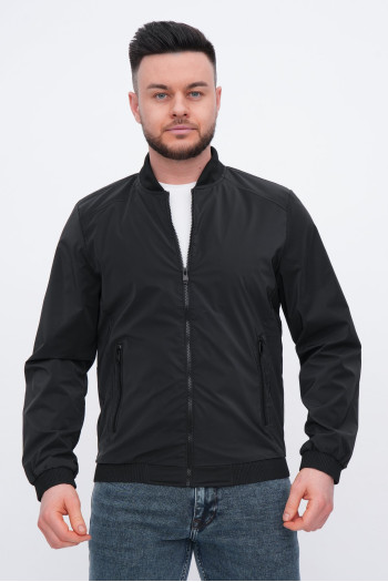Бомбер м.с. K.O.R 7983 Чорний (BLACK)