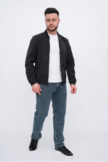 Бомбер м.с. K.O.R 7983 Чорний (BLACK)
