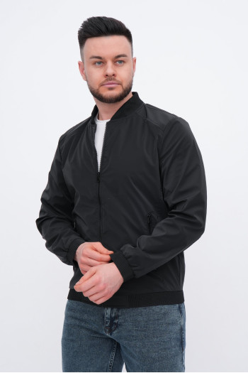 Бомбер м.с. K.O.R 7983 Чорний (BLACK)