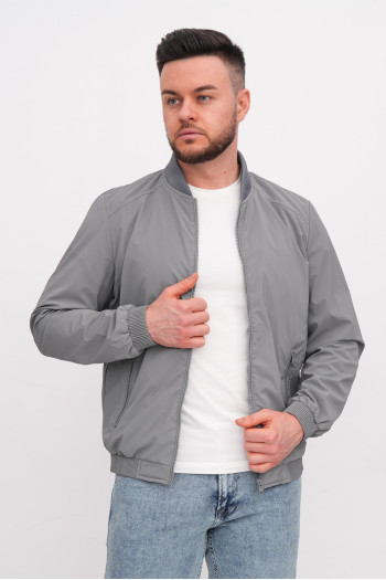 Бомбер м.с. K.O.R 7983 Сірий (GRAY)