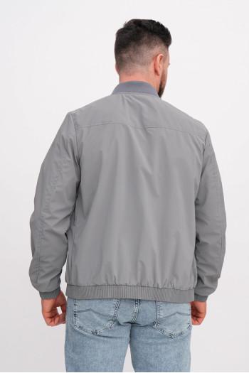Бомбер м.с. K.O.R 7983 Сірий (GRAY)