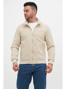 Бомбер K.O.R 7587-1 Бежевий (KHAKI)