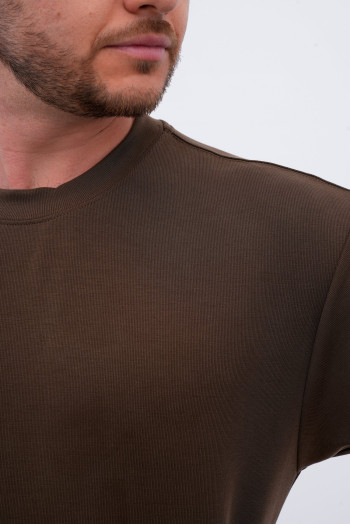 Комплект футболка + шорти Trend Collection 378939 Коричневий (BROWN)