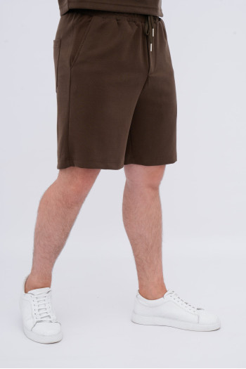 Комплект футболка + шорти Trend Collection 378939 Коричневий (BROWN)
