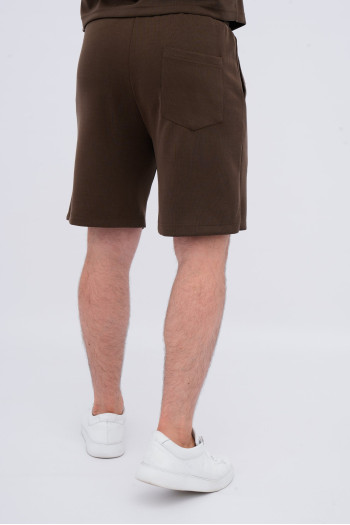 Комплект футболка + шорти Trend Collection 378939 Коричневий (BROWN)