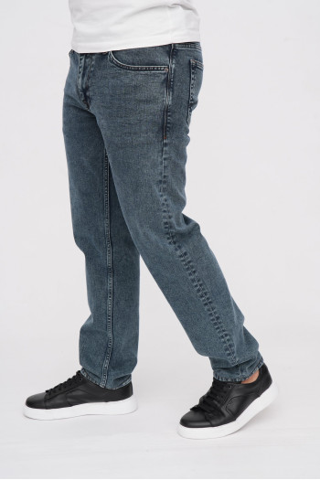 Джинси slim fit Trend Collection 13346 Синьо-зелений (YESIL)