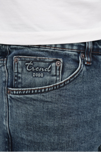 Джинси slim fit Trend Collection 13346 Синьо-зелений (YESIL)