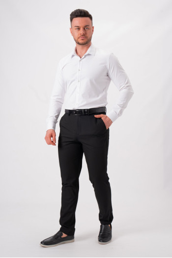 Штани slim fit K.O.R 12652 Чорний (black)