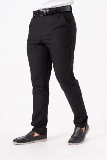 Штани slim fit K.O.R 12652 Чорний (black)