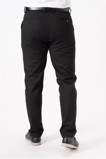 Штани slim fit K.O.R 12652 Чорний (black)