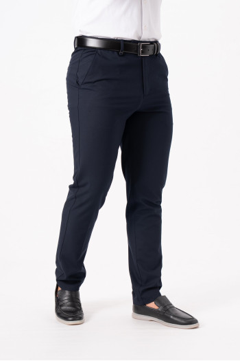 Штани slim fit K.O.R 12652 Синій (blue)