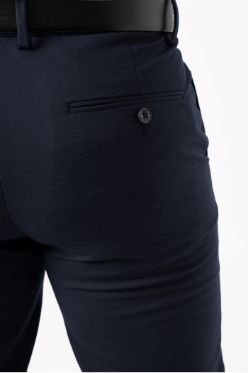 Штани slim fit K.O.R 12652 Синій (blue)