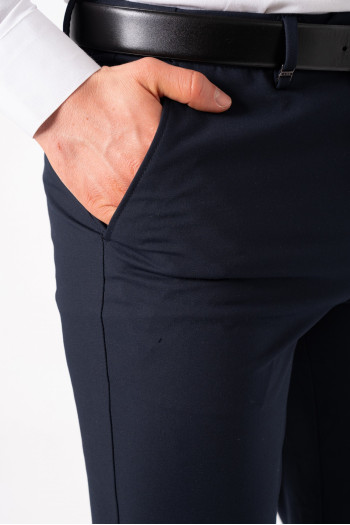 Штани slim fit K.O.R 12652 Синій (blue)