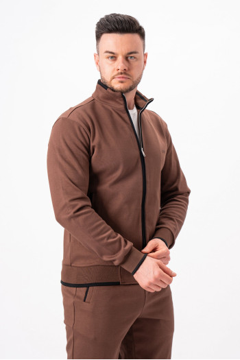 Спорт-костюм K.O.R 0831 Коричневий (BROWN)
