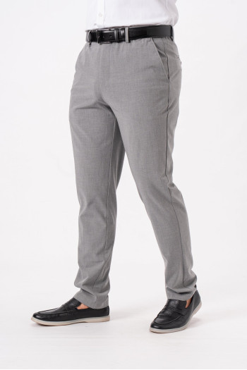 Штани slim fit K.O.R 12652 Сірий (gray)