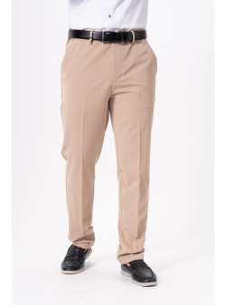  Штани slim fit K.O.R 12652 Бежевий (bege)