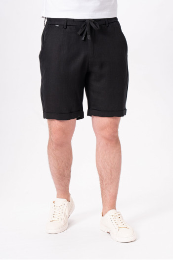 Шорти льон K.O.R 902 Чорний (BLACK)