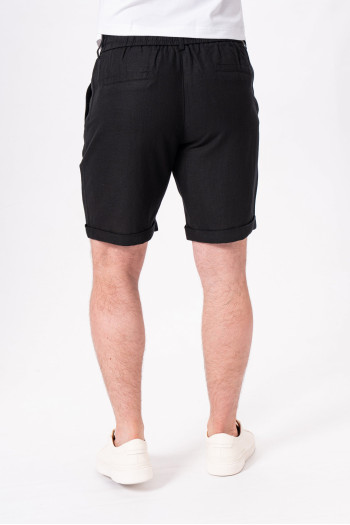 Шорти льон K.O.R 902 Чорний (BLACK)