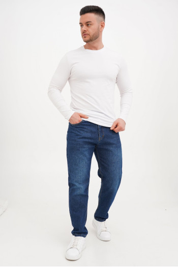 Джинси 19270 Темно-синій (KOYU LACI) MOM FIT