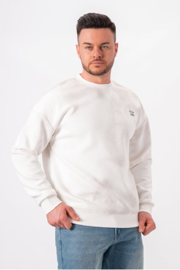 Світшот принт K.O.R 86029 Білий (WHITE)