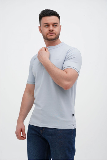 Футболка СТІЙКА K.O.R АРТ.618-1 Сіро-блакитний (GREY BLUE)