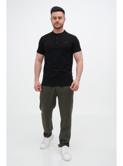 Футболка  СТІЙКА K.O.R АРТ.618-1 Чорниий (BLACK)